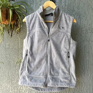 Mountain Hardwear Gray Fleece Vest